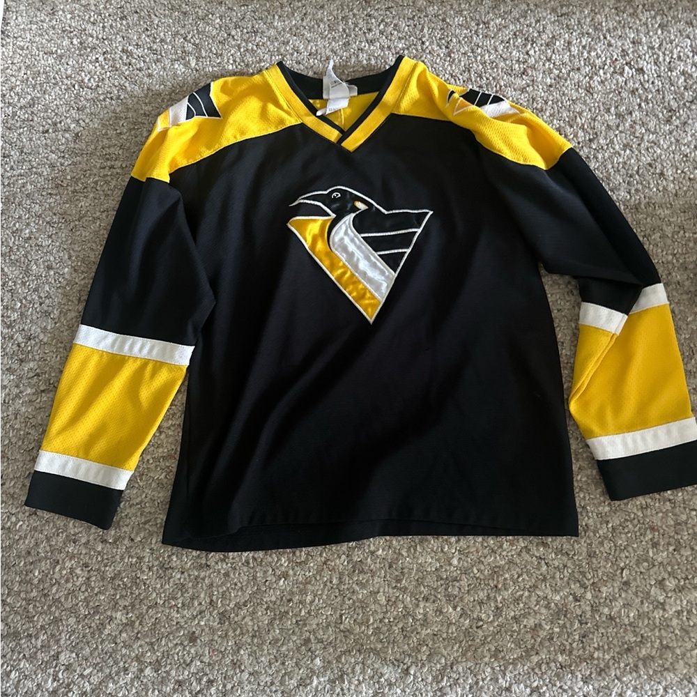 NHL Black and Yellow Kids Jersey